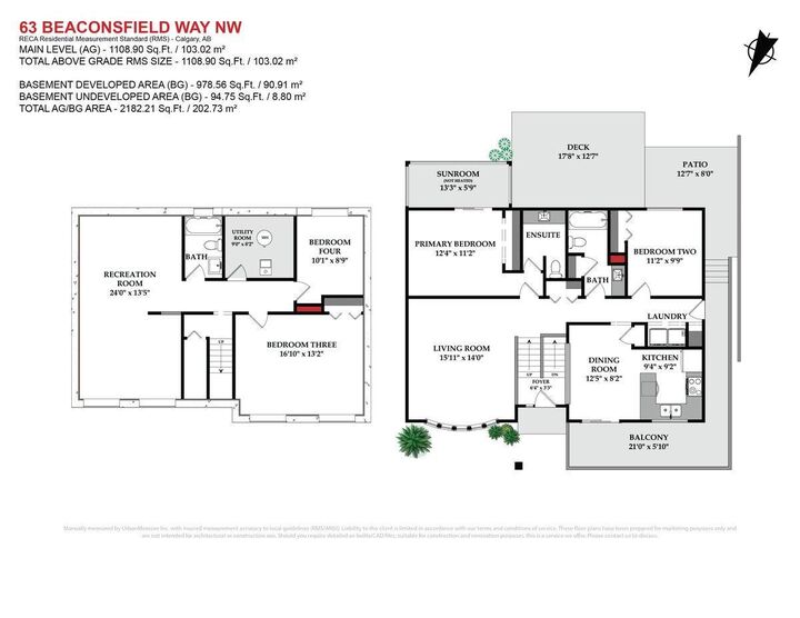 Photo de la propriété: 63 Beaconsfield Way NW AB T3K 1W9