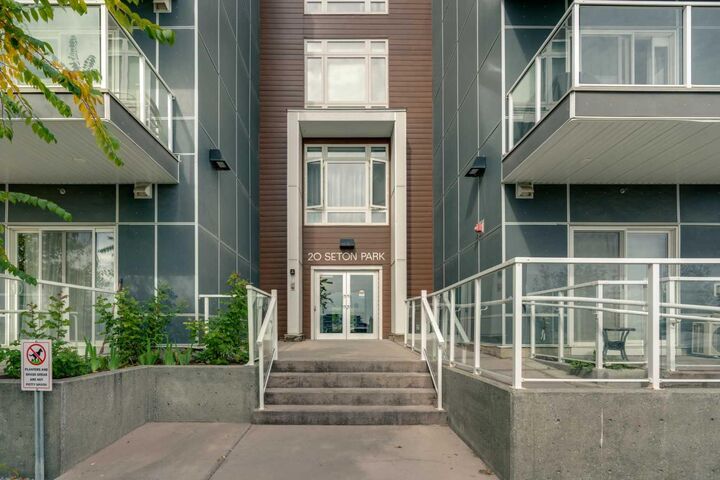 Property Photo:  20 Seton Park SE 415  AB T3M 2V4 