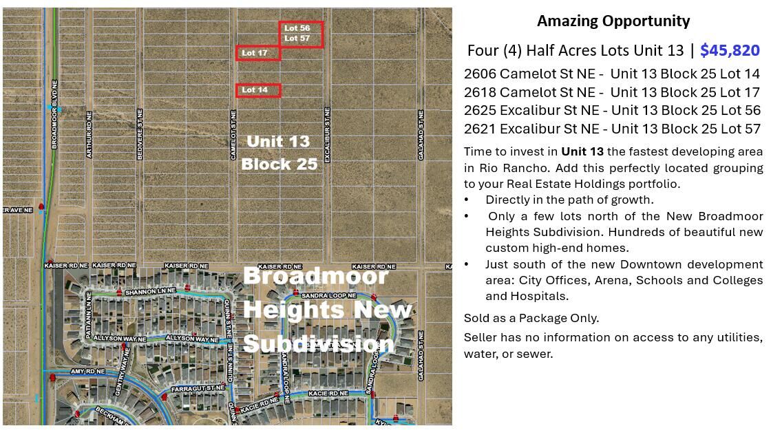 Property Photo:  2606 Camelot Street NE  NM 87144 