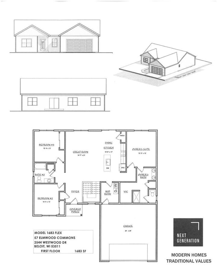 Property Photo:  2544 Elmwood Drive  WI 53511 