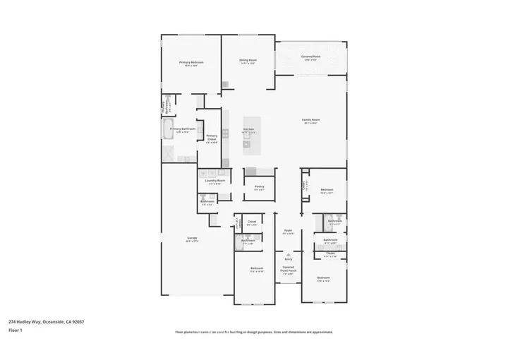 Property Photo:  274 Hadley Way  CA 92057 