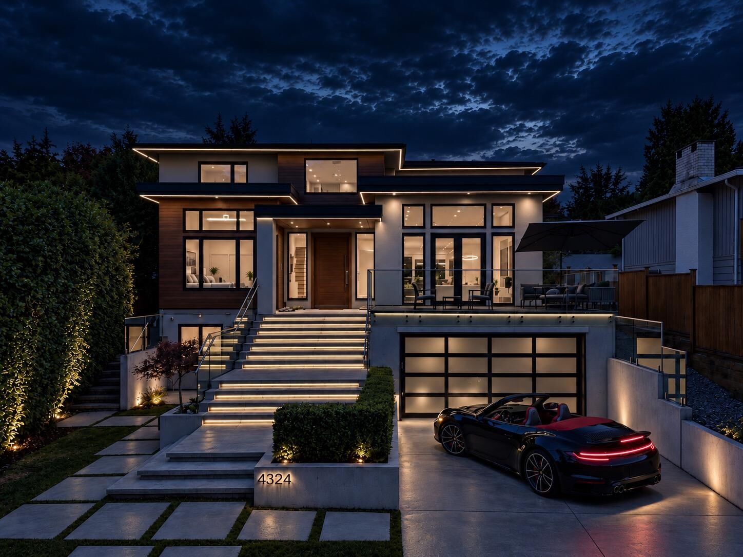 Property Photo:  4324 Glencanyon Drive  BC V7N 4B3 