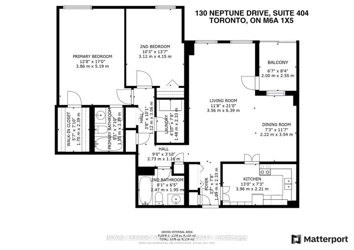 Property Photo:  130 Neptune Drive 404  ON M6A 1X5 