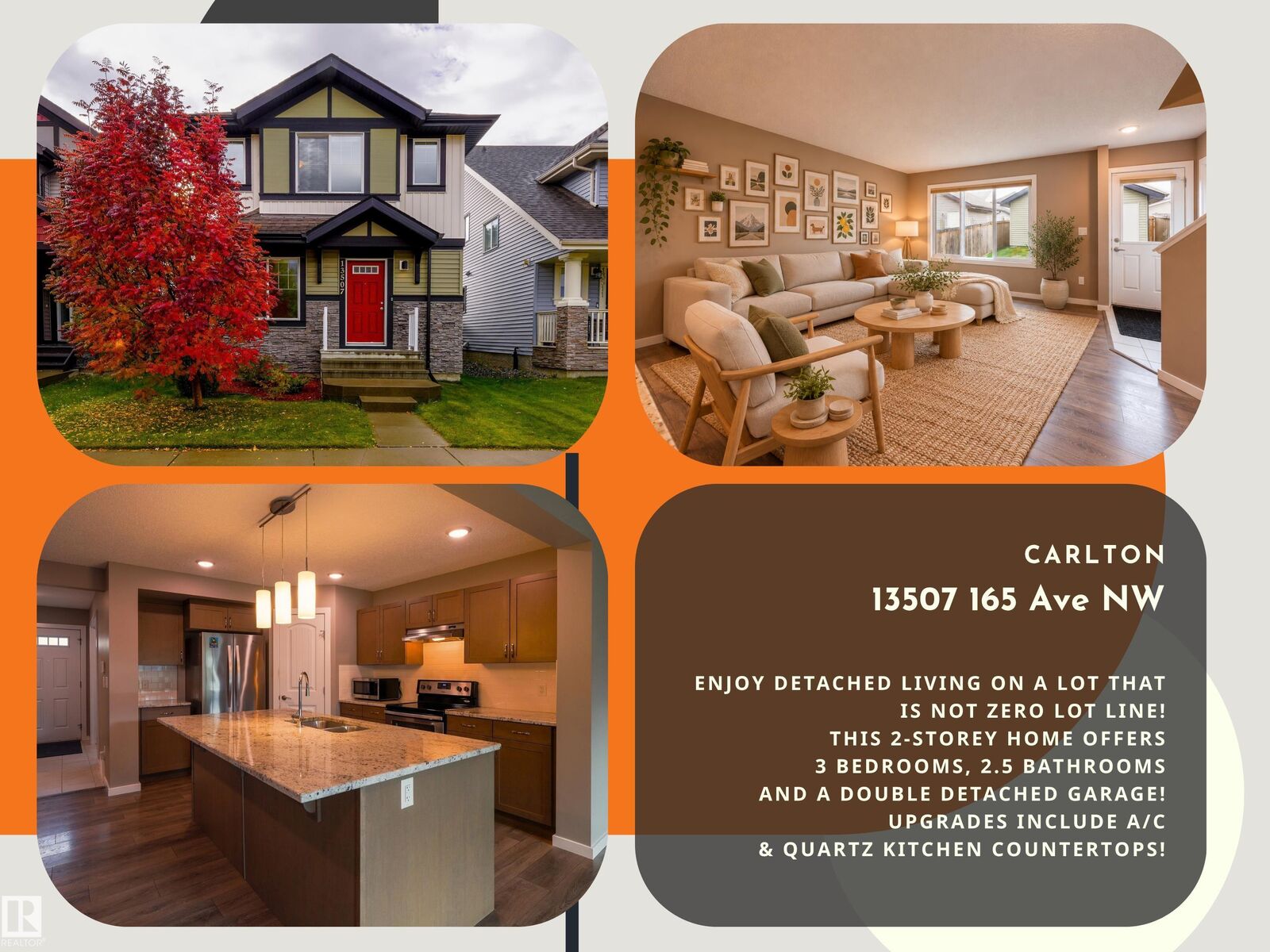 Property Photo:  13507 165 Avenue NW  AB T6V 0G7 