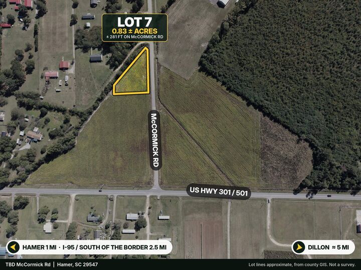 Property Photo:  Tbd McCormick Rd.  SC 29547 