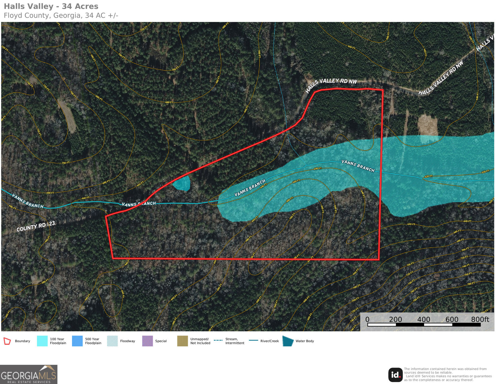 Property Photo:  34 Acres Halls Valley  GA 30165 