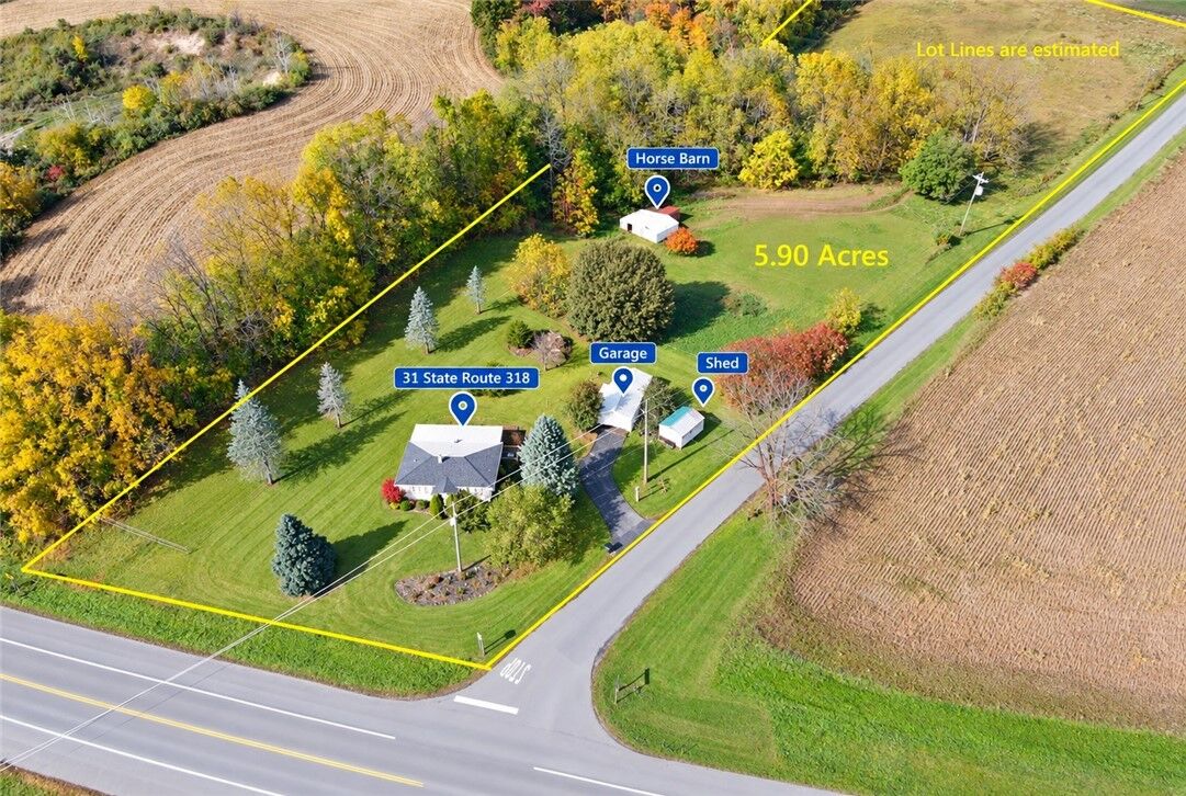 Property Photo:  31 State Route 318  NY 14532 