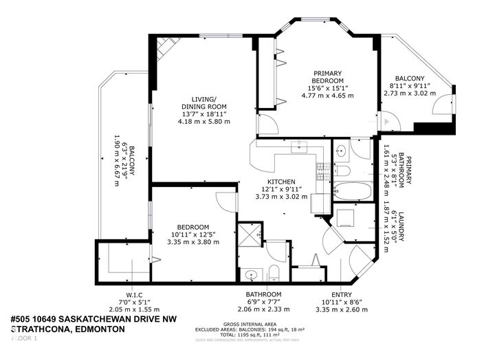 Property Photo:  10649 Saskatchewan Drive NW 505  AB T6E 6S8 
