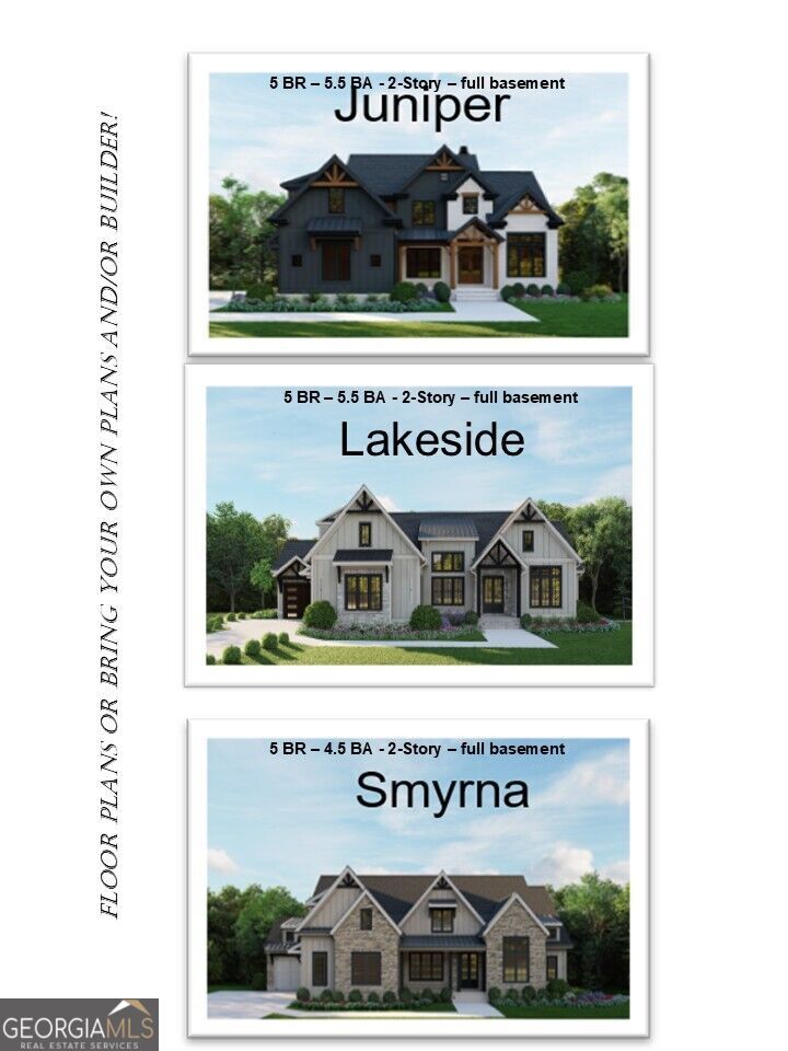 Property Photo:  2476 Rockbridge Road NW Lot 18  GA 30012 