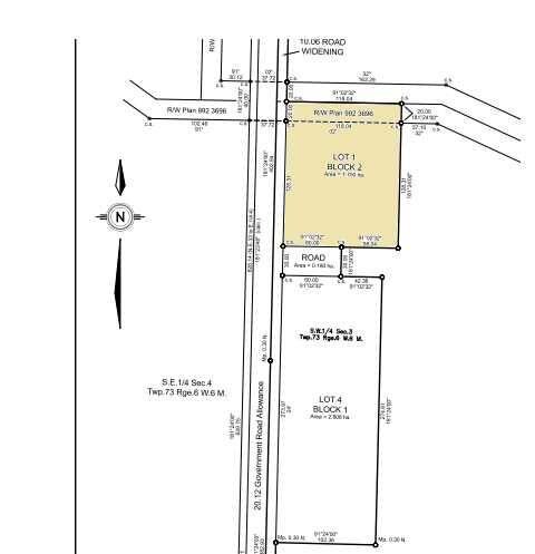 Property Photo: Pt SW-3-73-6-W6 Rge Rd 63 AB T0H 3V0