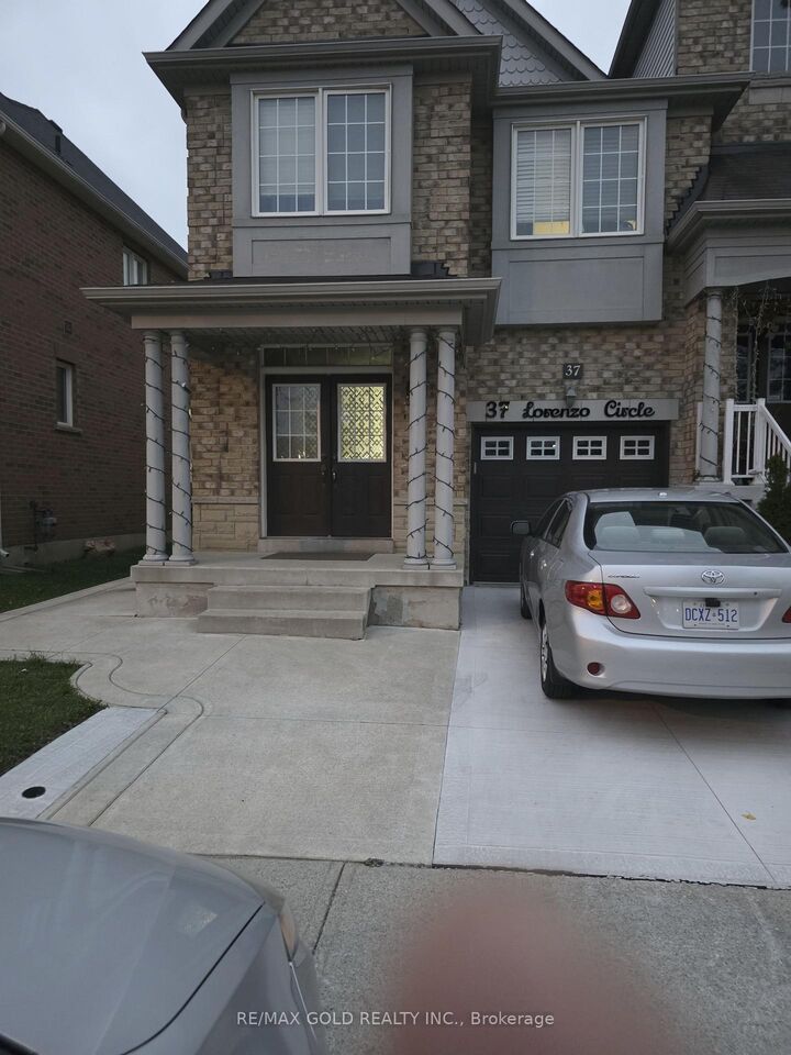 Property Photo:  37 Lorenzo Circle Basement  ON L6R 3N4 