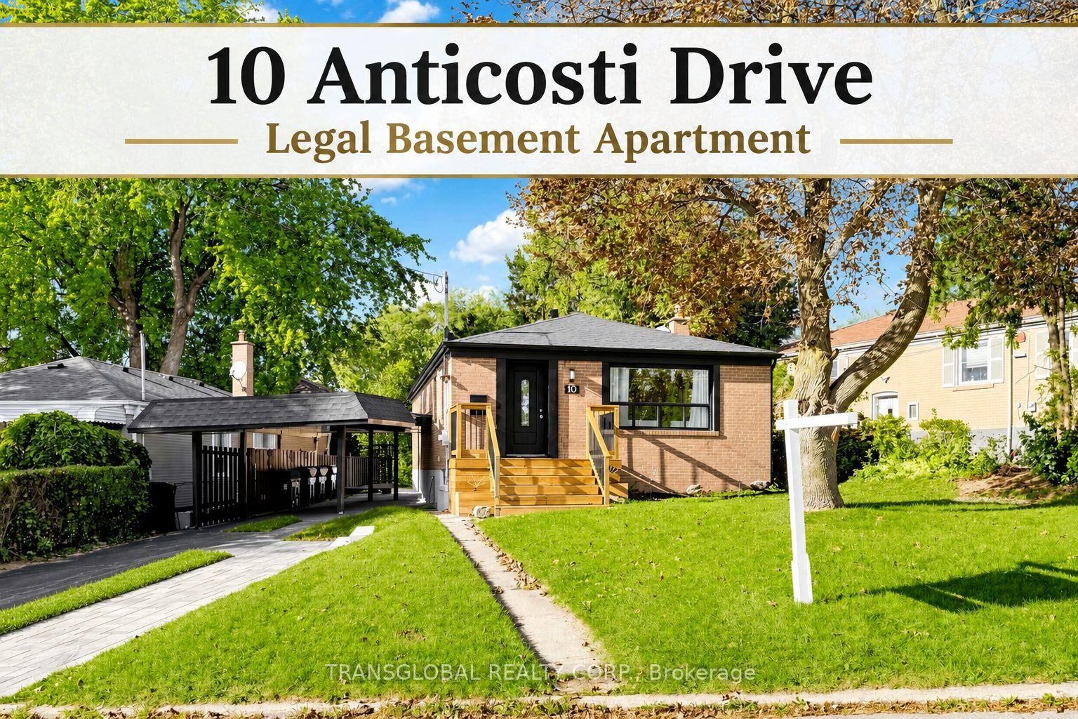 Property Photo:  10 Anticosti Drive  ON M1J 1V5 