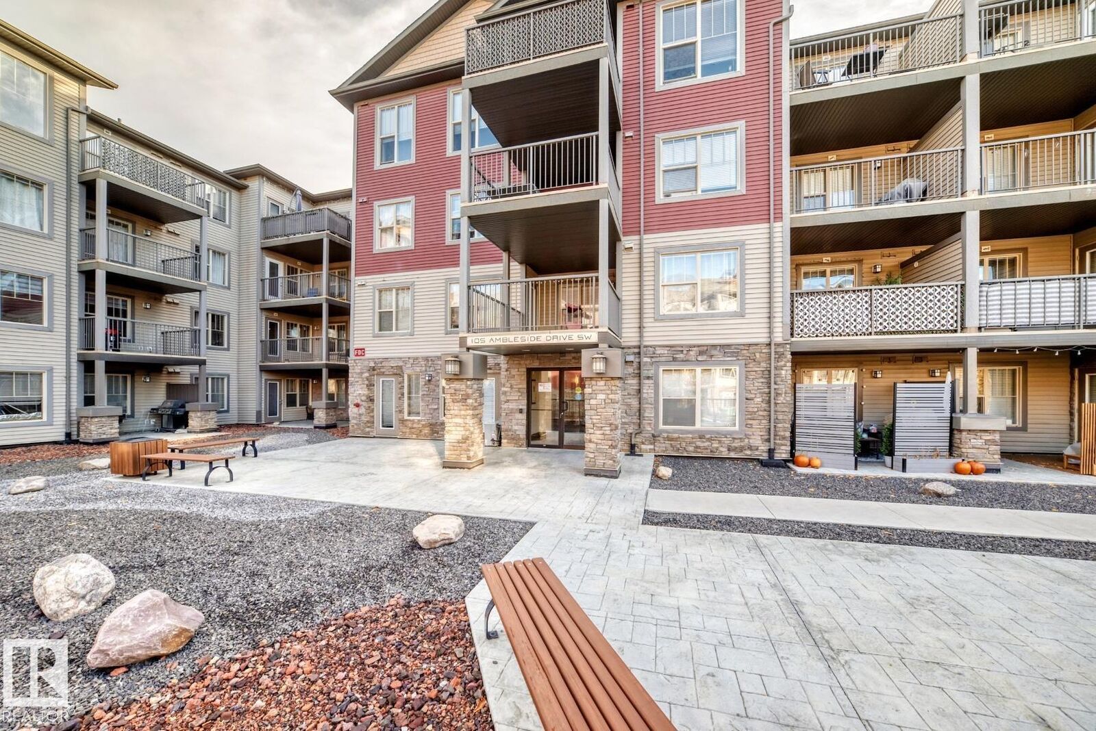Property Photo:  105 Ambleside Drive SW 307  AB T6W 0J4 