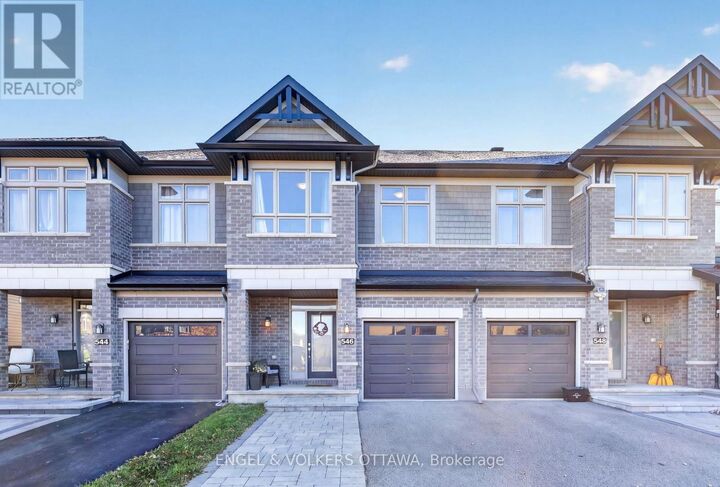 Property Photo: 546 Rowers Way ON K1X 0C6