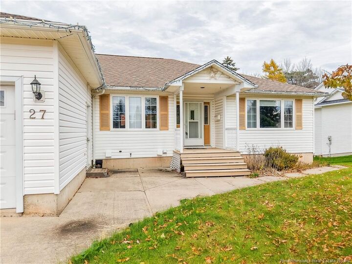 Property Photo: 27 Howe Crescent NB E2V 2S1