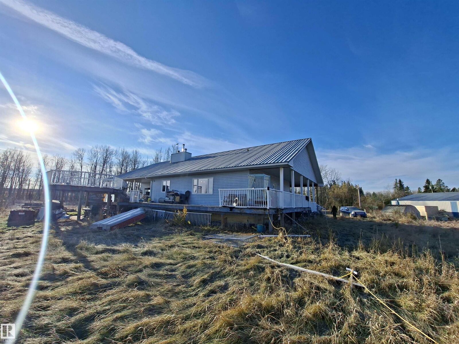 Property Photo:  8530 Hwy 621 House A B  AB T7A 2A3 