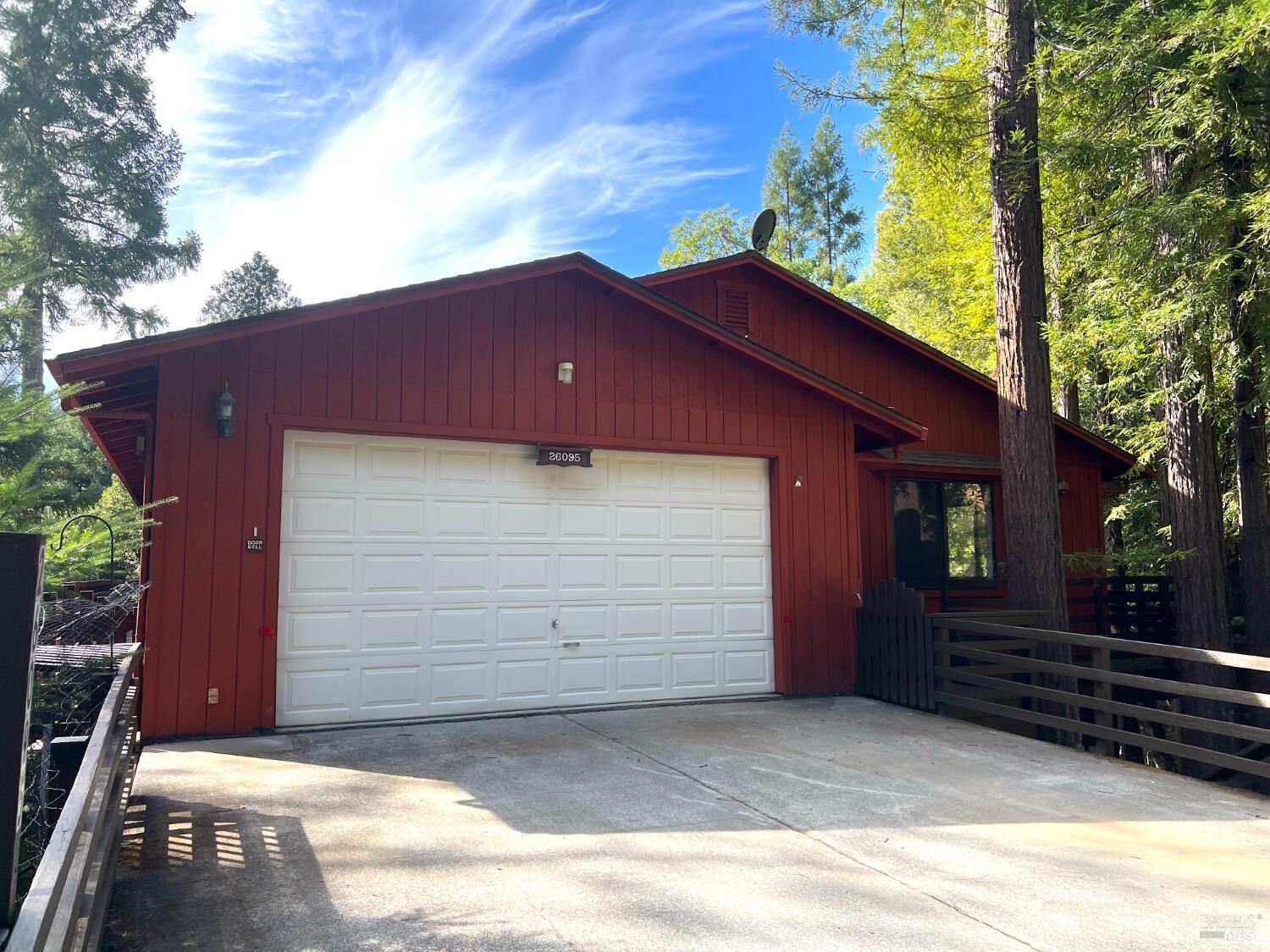 Property Photo: 26095 Poppy Drive CA 95490