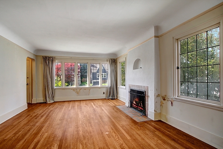 Property Photo: Living room and dining room 6022 25th Ave NE  WA 98115 