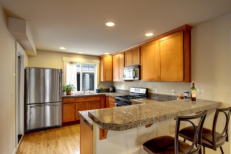 Property Photo: Kitchen 10544 Midvale Ave N B WA 98133