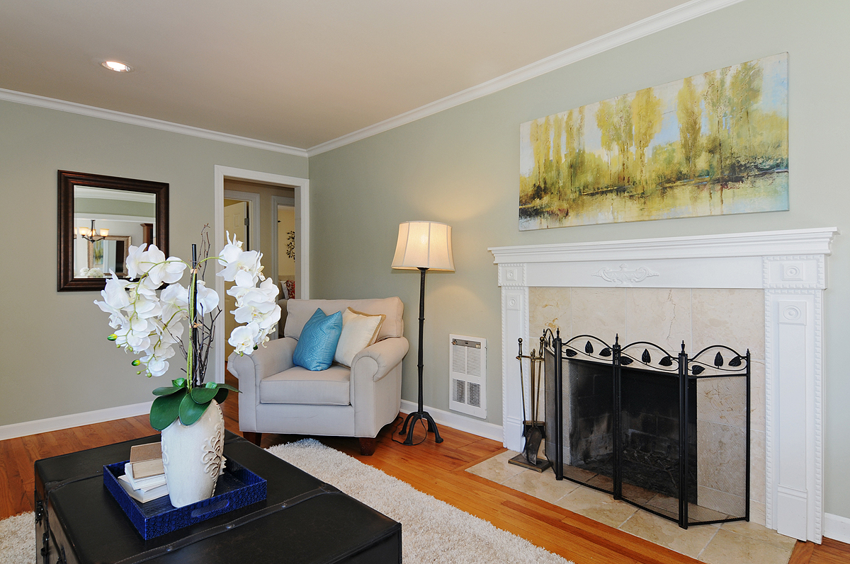 Property Photo: Living room, dining area, kitchen 9728 45th Ave NE  WA 98115 