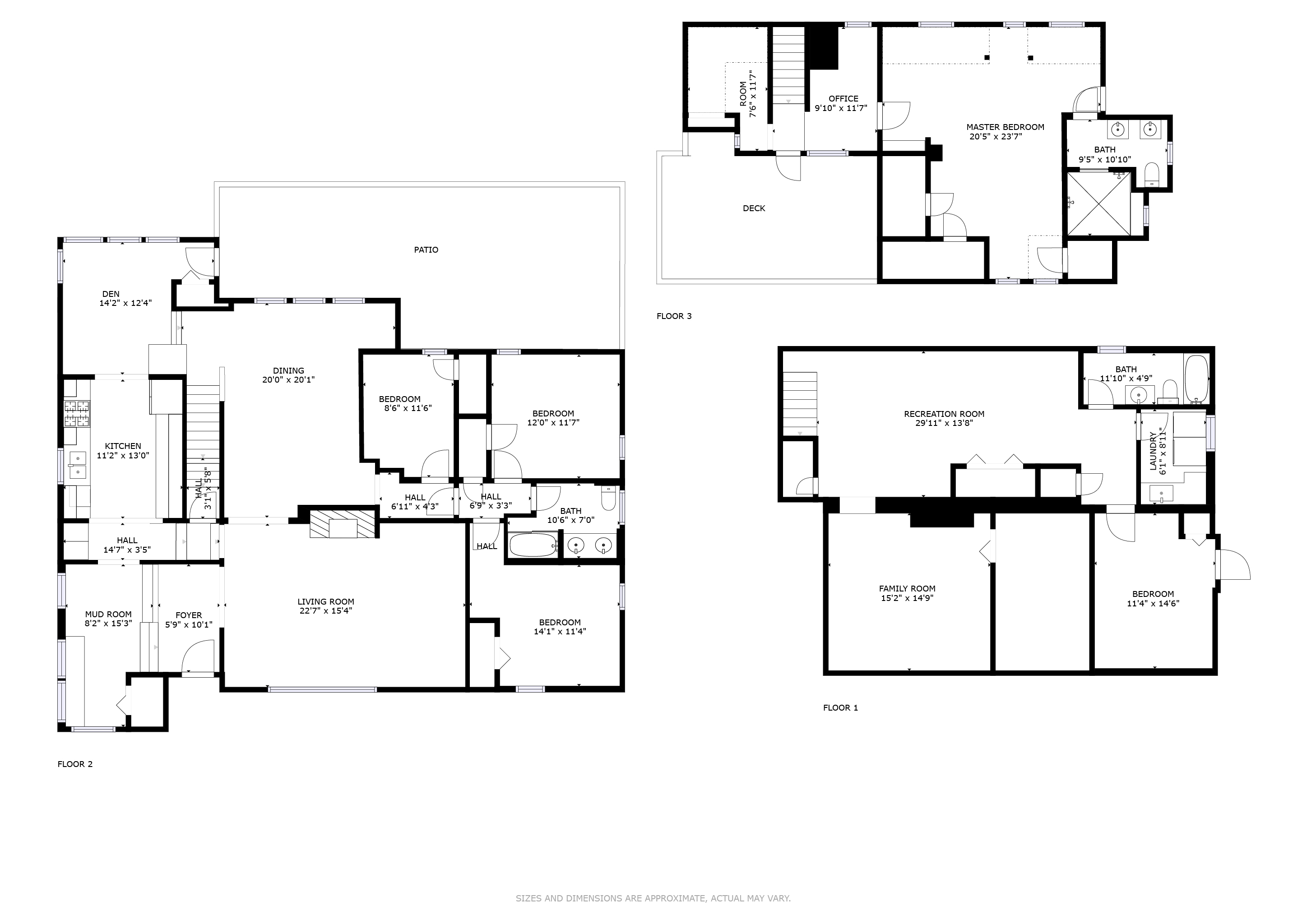 Property Photo: Floor Plan 6903 56th Ave NE  WA 98115 