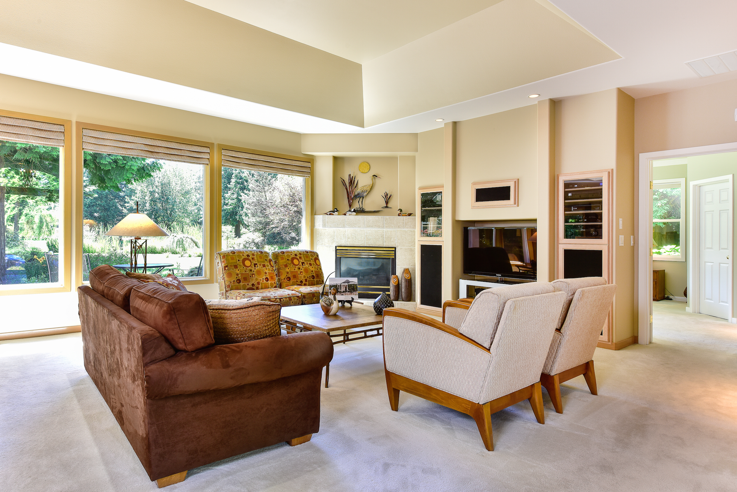 Property Photo: Living room 8715 Bufflehead Ct  WA 98230 