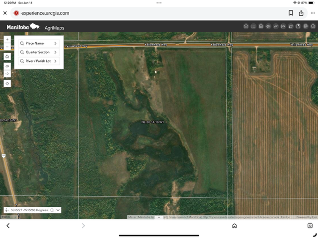 Photo de la propriété:  NE 30-14-13W In The Rm Of Glenella/Lansdowne  MB R0J0T0 
