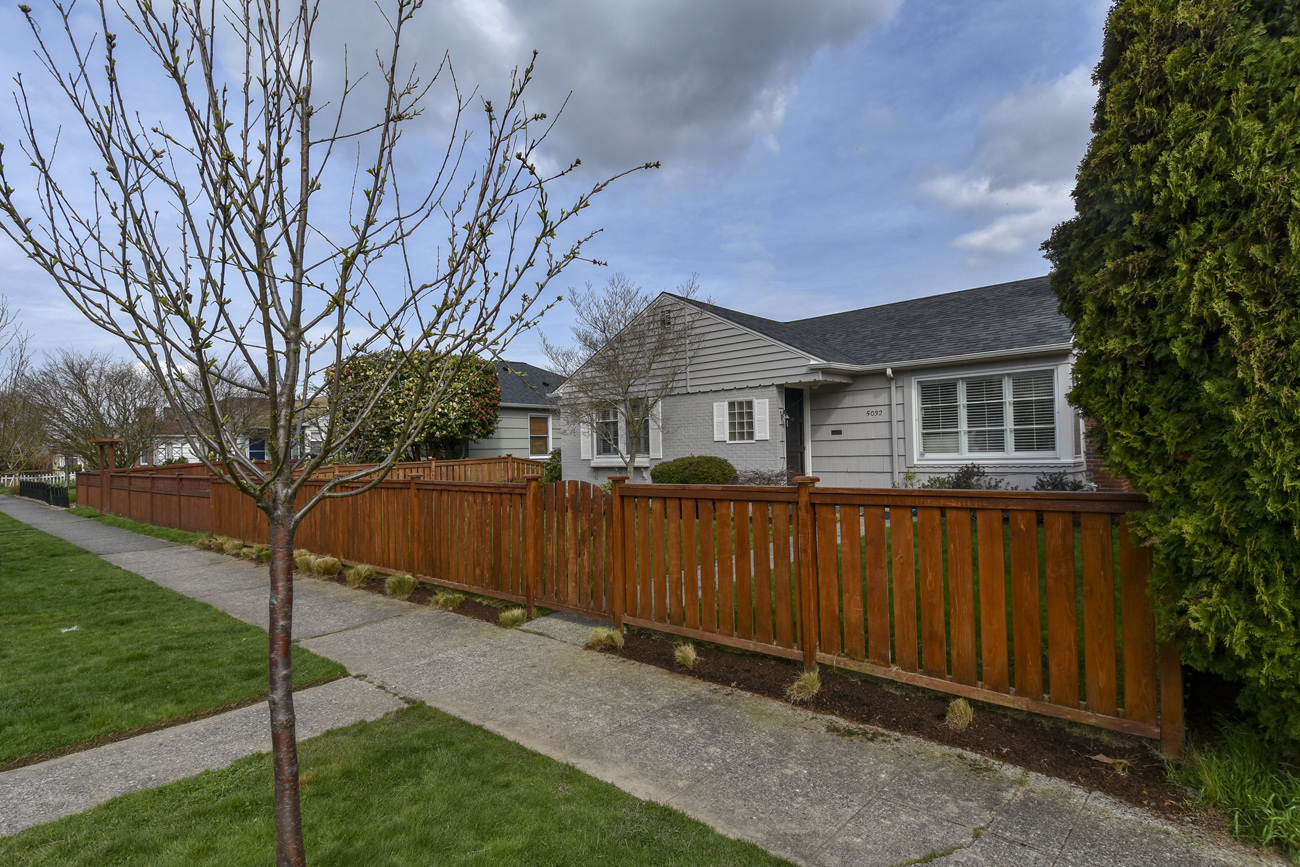 Property Photo: Exterior & Front Yard 5032 40th Ave SW  WA 98136 