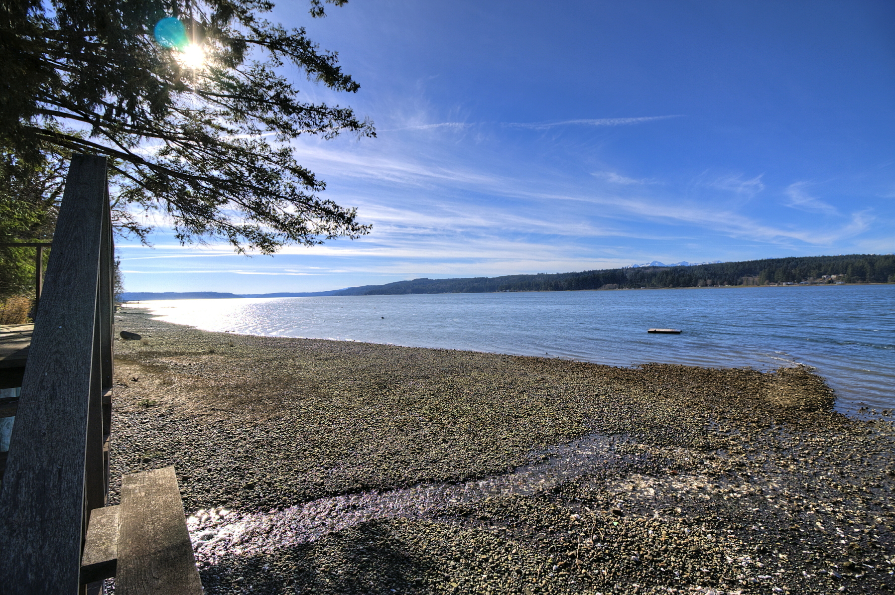 Property Photo: Approximately 171 feet of waterfront 19001 E State Route 106  WA 98528 