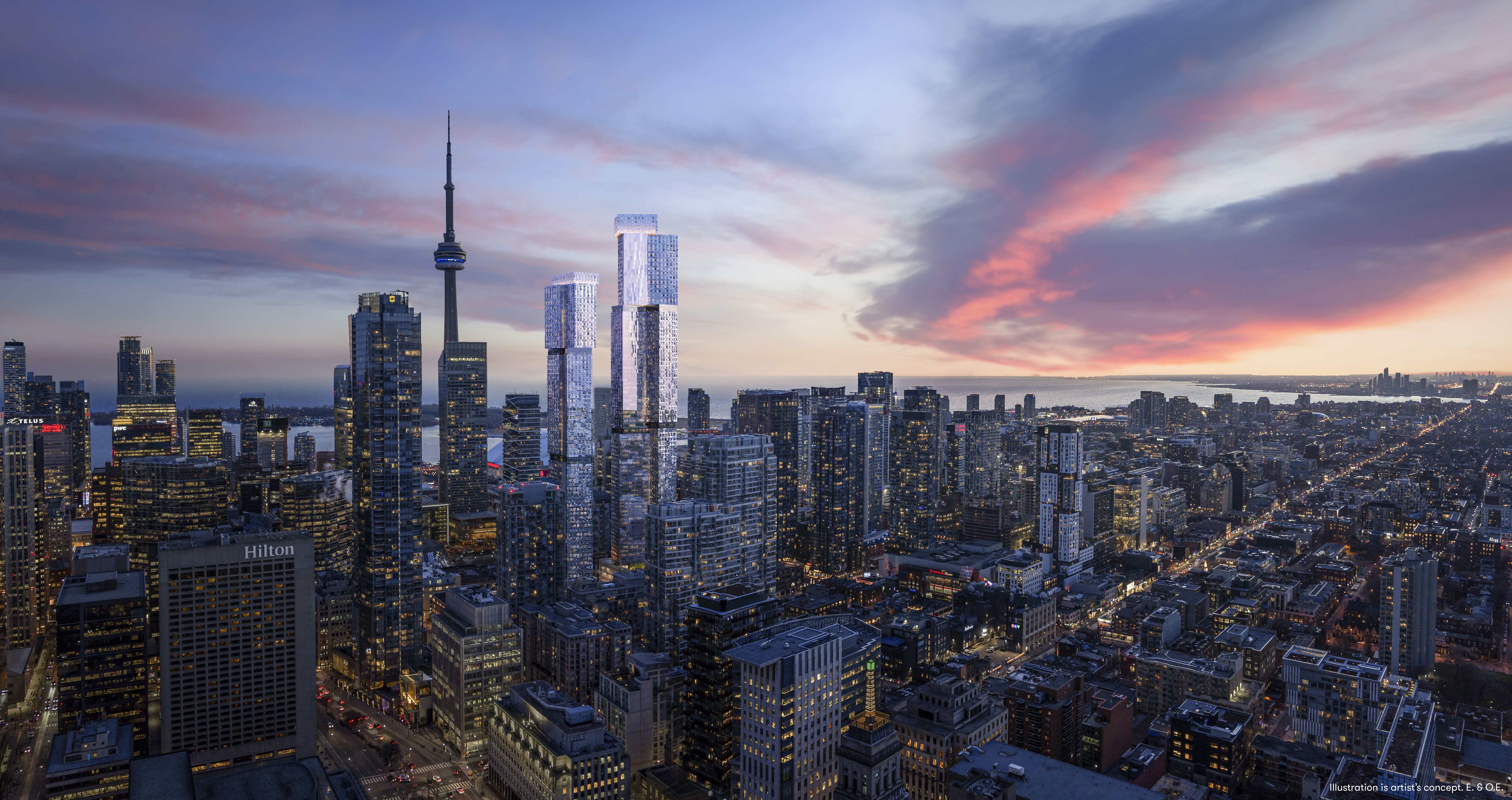 Property Photo:  Forma Condos / 266 & 276 King St West, Toronto  ON M5V 3C6 