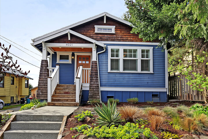 Property Photo: Exterior 4021 Evanston Ave N  WA 98103 