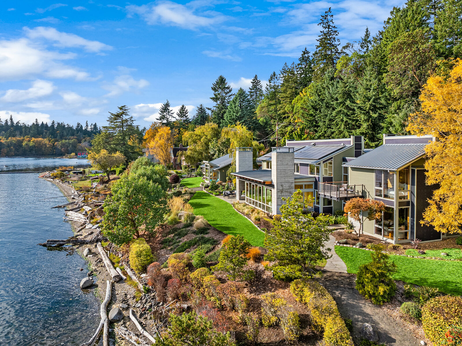 Property Photo: Blakely Harbor Waterfront 10403 NE Seaborn Road  WA 98110 
