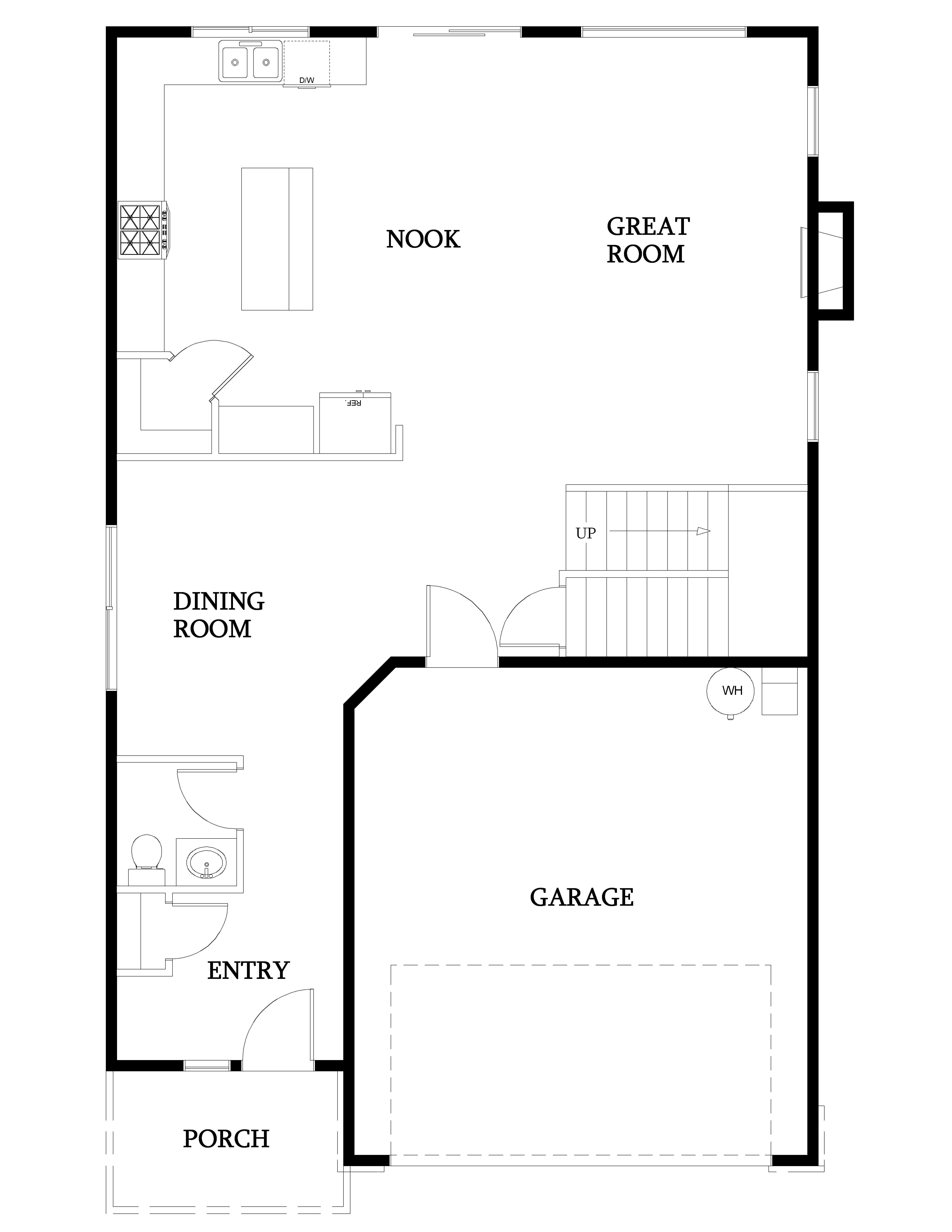 Property Photo: Floor Plan 1017 212th Place SW  WA 98036 